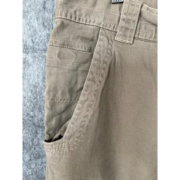Royal Robbins Mens Utility Pants Size 38 Khaki Cotton Blend Outdoor Wear Read - Picture 5 of 10